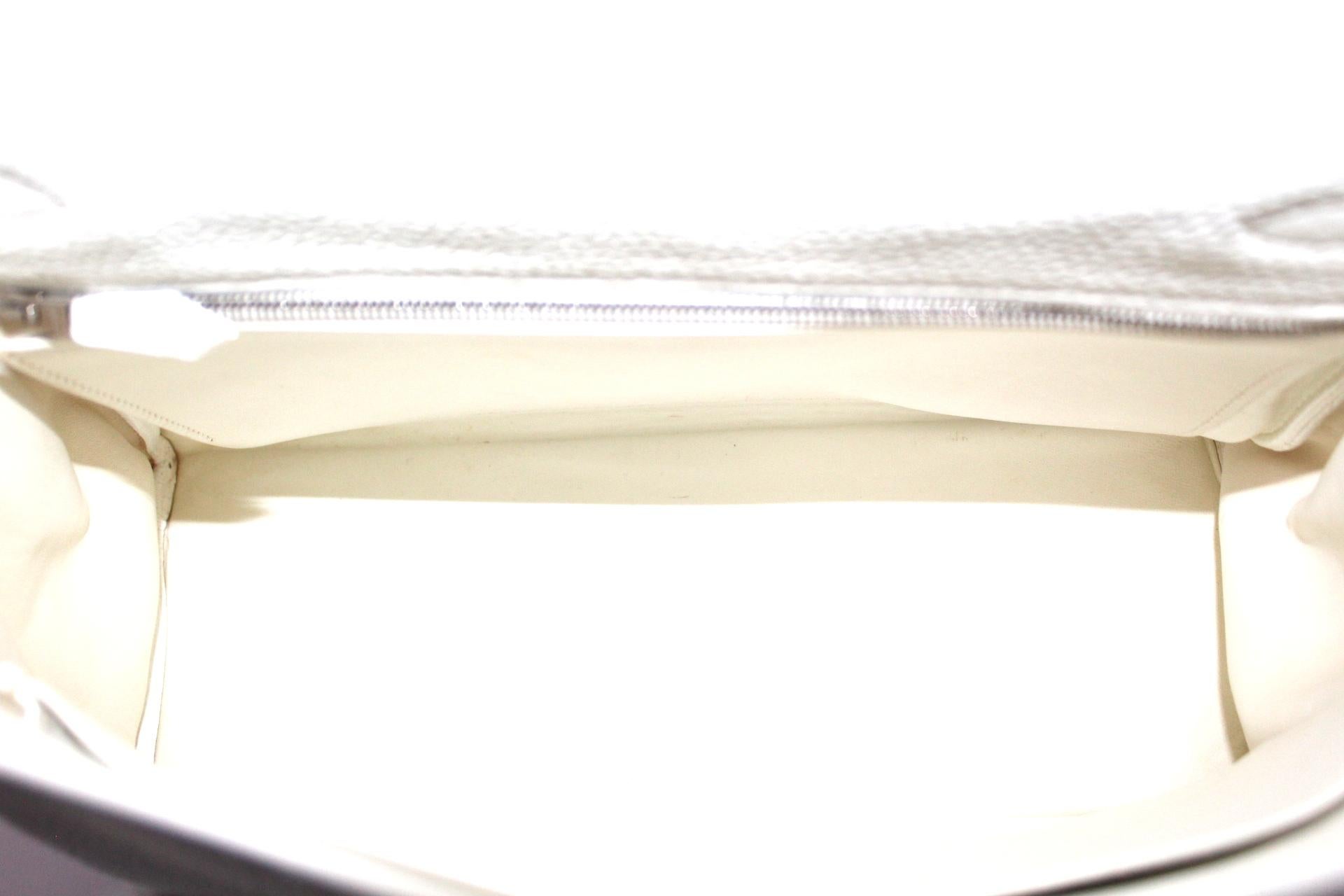 2006 Hermès White Leather Kelly 32 Bag 5