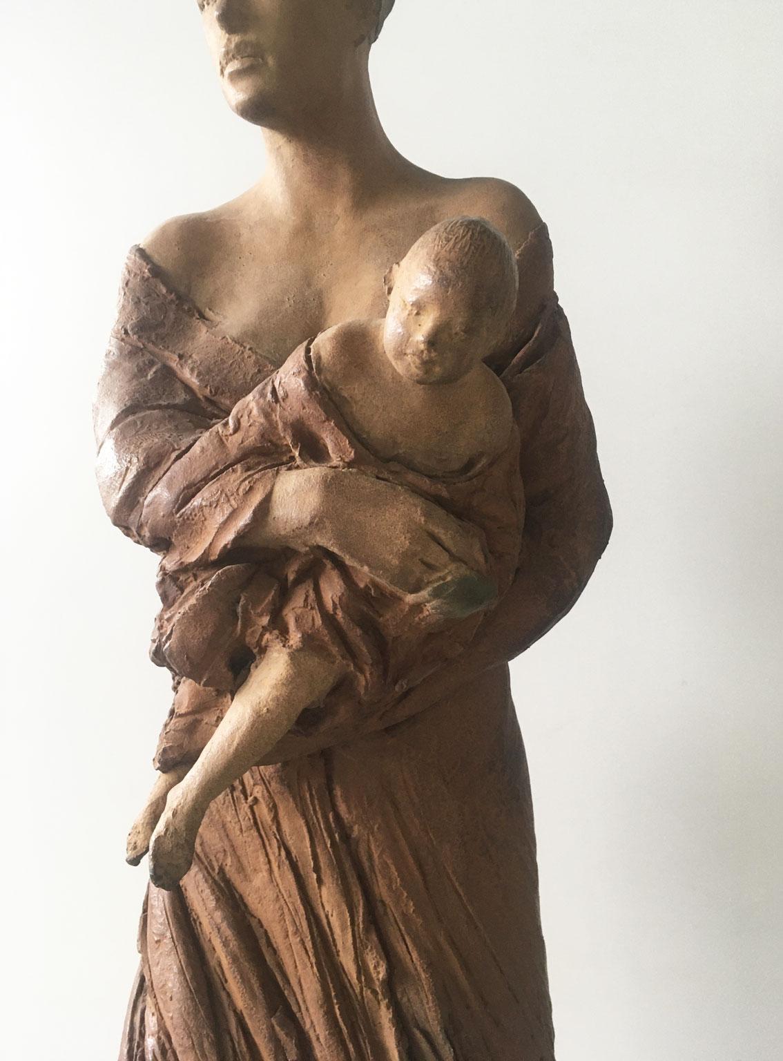 Italienische Bronzeskulptur einer Taube Vai von Ugo Riva, 2006 im Angebot 11