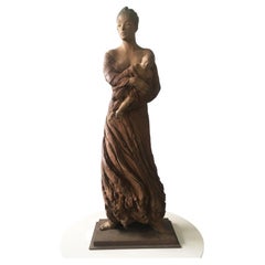 2006 Italy Bronze Sculpture by Ugo Riva Dove Vai