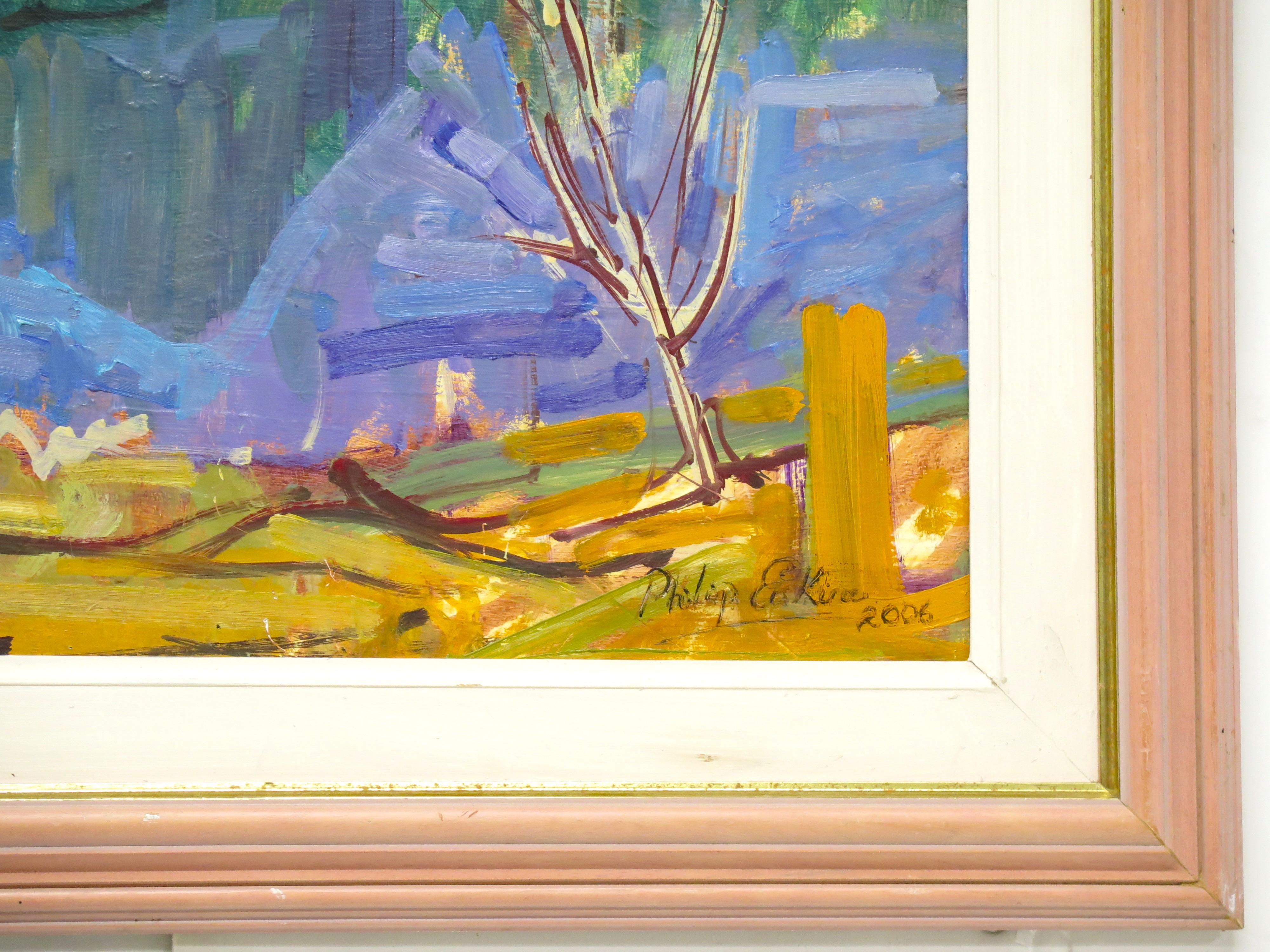 Canvas 2006 Landscape by Philip Erskine (South African 1933- ) For Sale