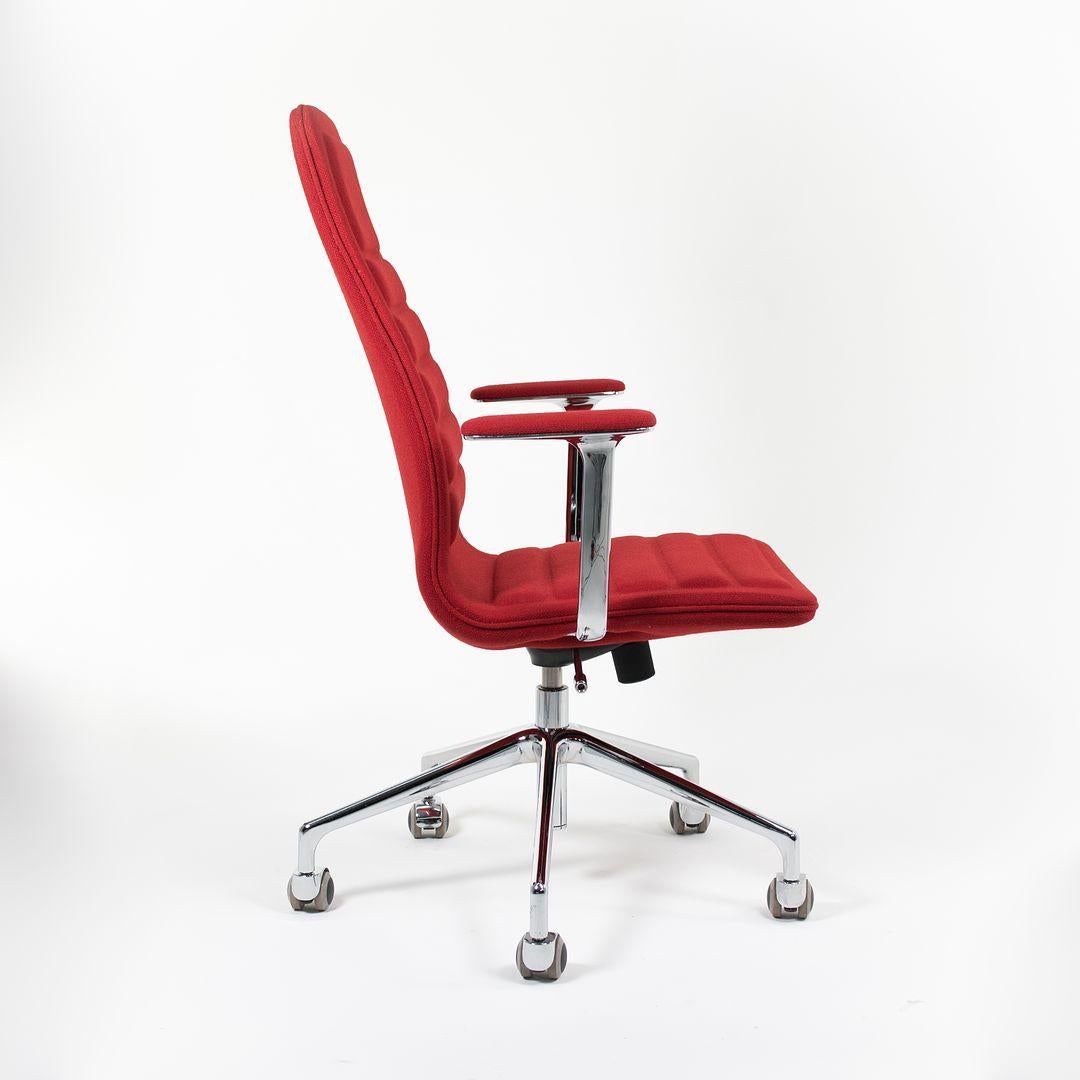 2006 Lotus-Schreibtischstuhl mit mittelgroßer Rückenlehne von Jasper Morrison für Cappellini in Rot (Moderne) im Angebot