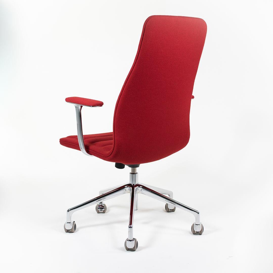 2006 Lotus-Schreibtischstuhl mit mittelgroßer Rückenlehne von Jasper Morrison für Cappellini in Rot im Angebot 2