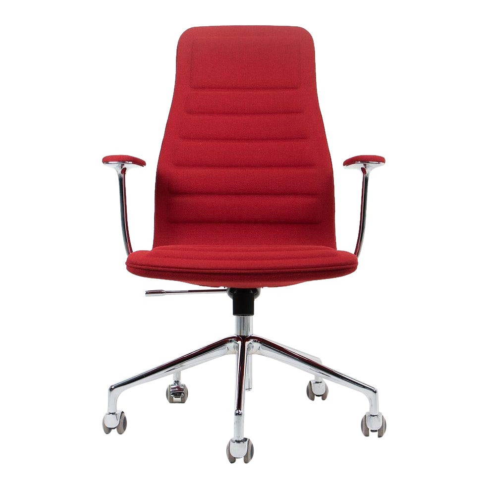 2006 Lotus Medium Back Desk Chair di Jasper Morrison per Cappellini in rosso