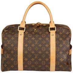 2006 Louis Vuitton Brown Monogram Coated Canvas Carryall