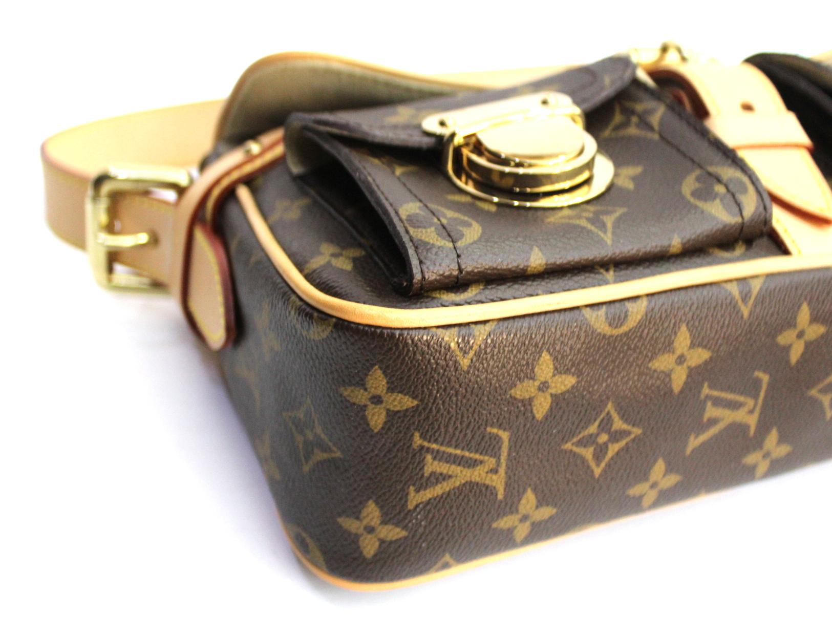 Black 2006 Louis Vuitton Monogram Hudson Shoulder Bag