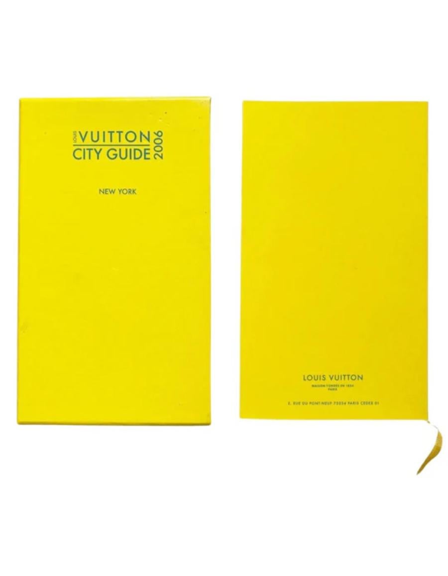 Yellow 2006 Louis Vuitton  New York City Guide For Sale
