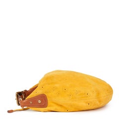 2006 Louis Vuitton Yellow Monogram Perforated Suede Onatah GM