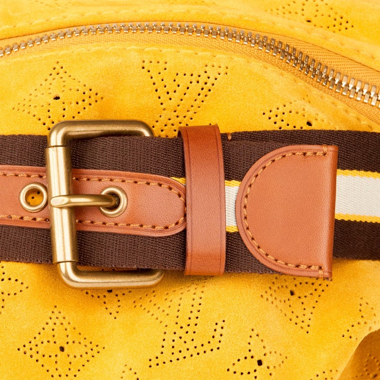 Louis Vuitton® Fame Platform Sandal Yellow. Size 37.0