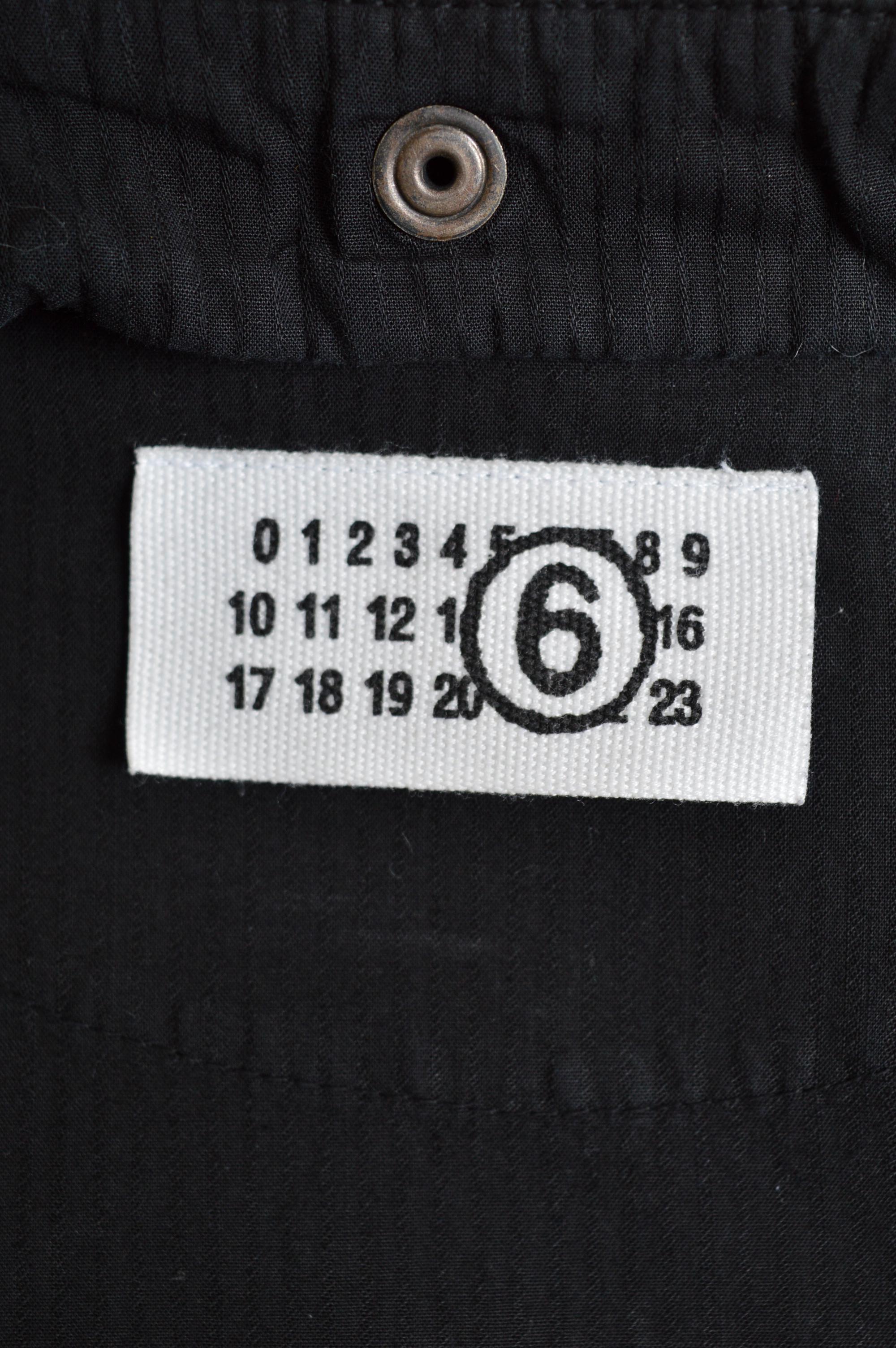 2006 Martin Marginal MM6 Black Multi way Technical Zip Pocket Jacket / Blazer en vente 6