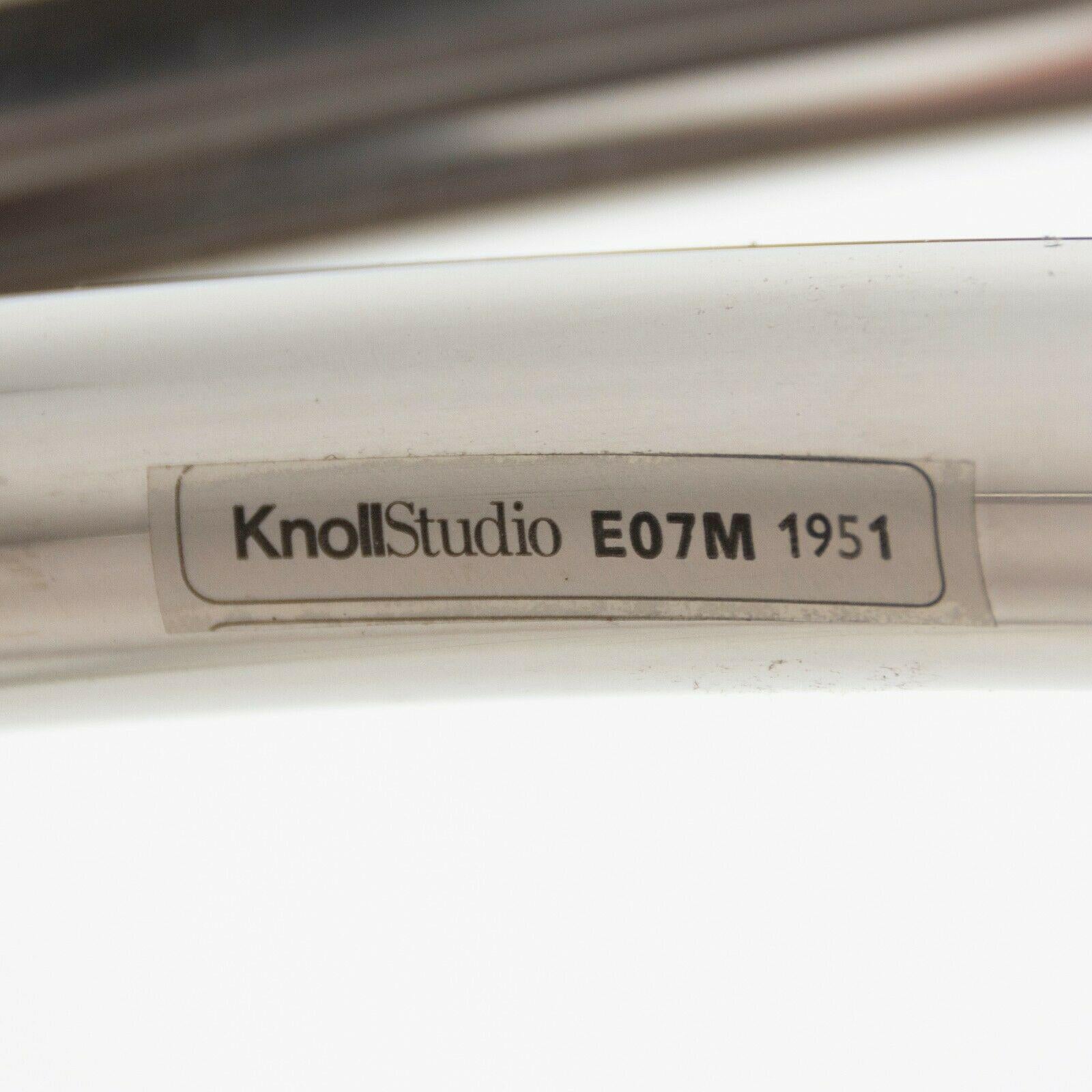 2006 Mies Van Der Rohe für Knoll Studio Rote Leder MR EO7M Loungesessel im Angebot 5