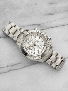 2006 Omega Speedmaster Reduced Triple Calendar 3221.30.00 Steel Silver 40 mm