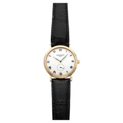 2006 Patek Philippe Calatrava 3919R-001 18K Rose Gold White Dial Manual 36mm