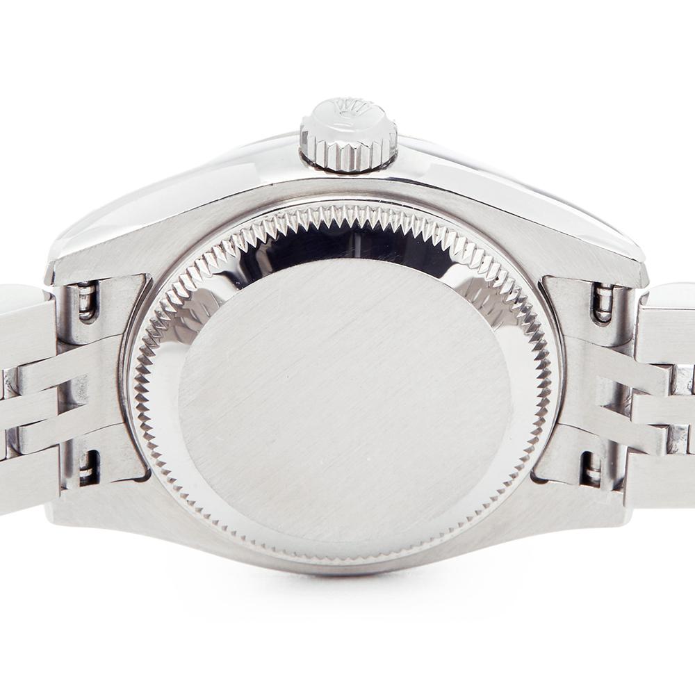 Women's 2006 Rolex Datejust Stainless Steel 179174 Wristwatch