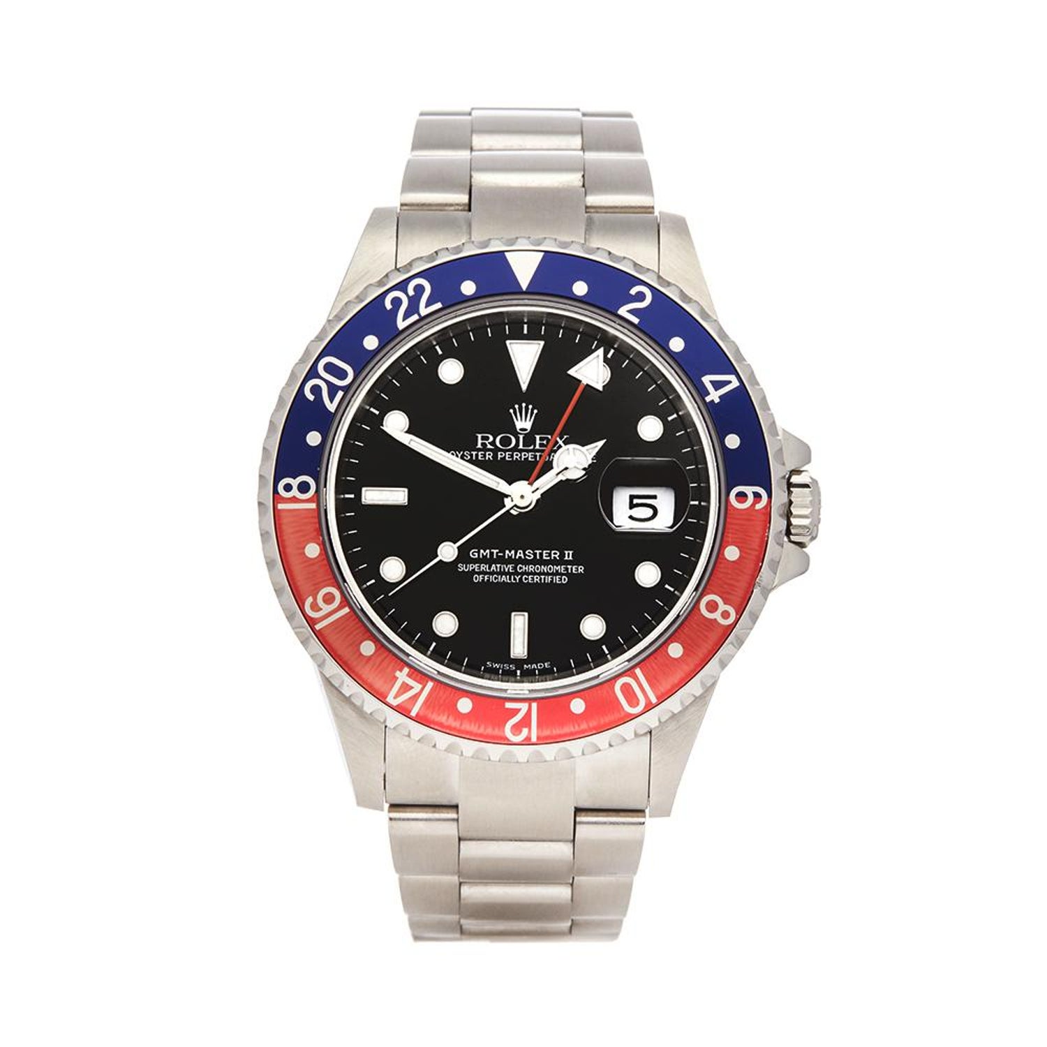 2006 Rolex GMT-Master II Pepsi Stainless Steel 16710 Wristwatch at 1stDibs  | rolex pepsi 2006, rolex 16710 pepsi for sale, rolex gmt master ii 16710  pepsi