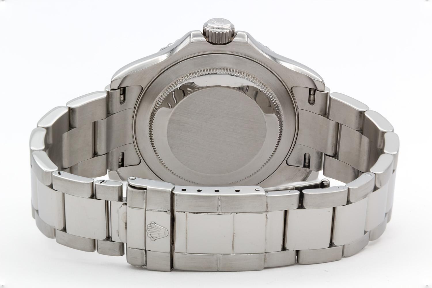 2006 Rolex Oyster Perpetual in acciaio inossidabile e platino Yacht-Master 16622 40mm In condizioni ottime in vendita a Tustin, CA