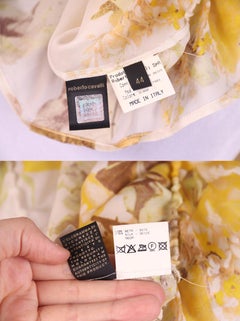 2006 vintage Roberto Cavalli silk blouse