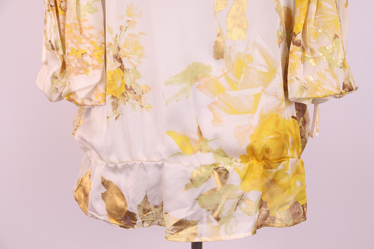 2006 Jahrgang Roberto Cavalli Seidenbluse im Angebot 1