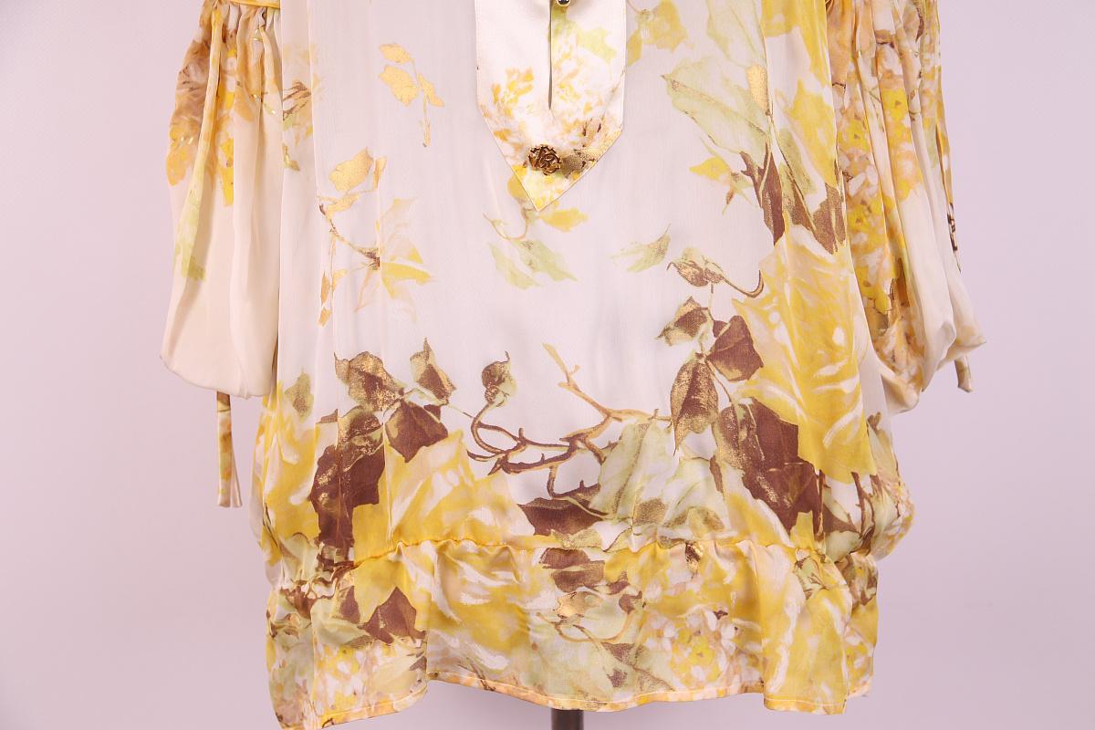 2006 Jahrgang Roberto Cavalli Seidenbluse im Angebot 2