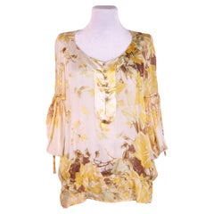 Camicetta vintage del 2006 in seta di Roberto Cavalli