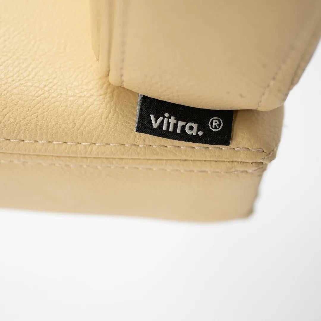 2006 Visasoft Stapelsessel von Antonio Citterio für Vitra aus braunem Leder im Angebot 5