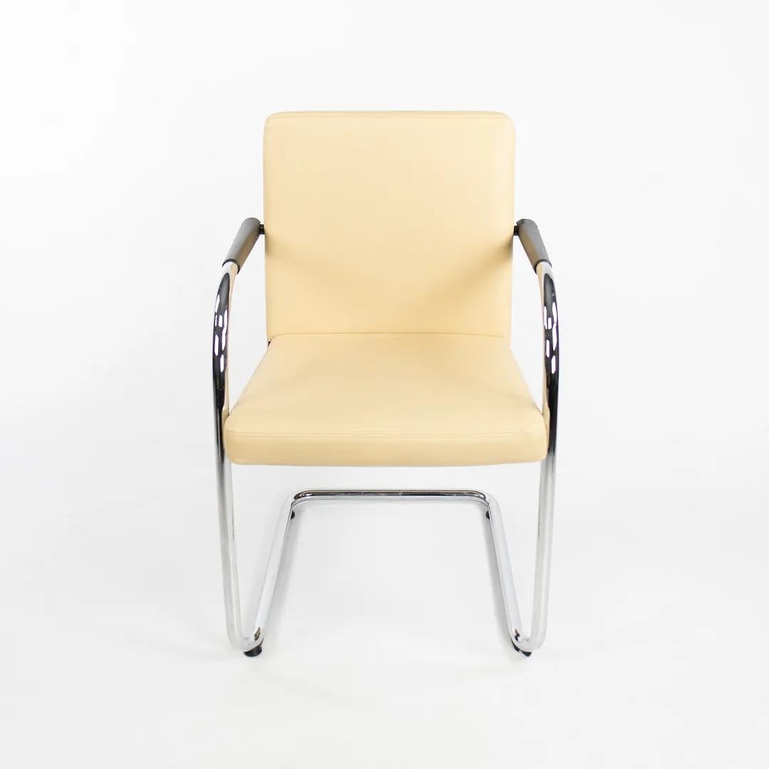 2006 Visasoft Stacking Armchair by Antonio Citterio for Vitra in Tan Leather For Sale 3