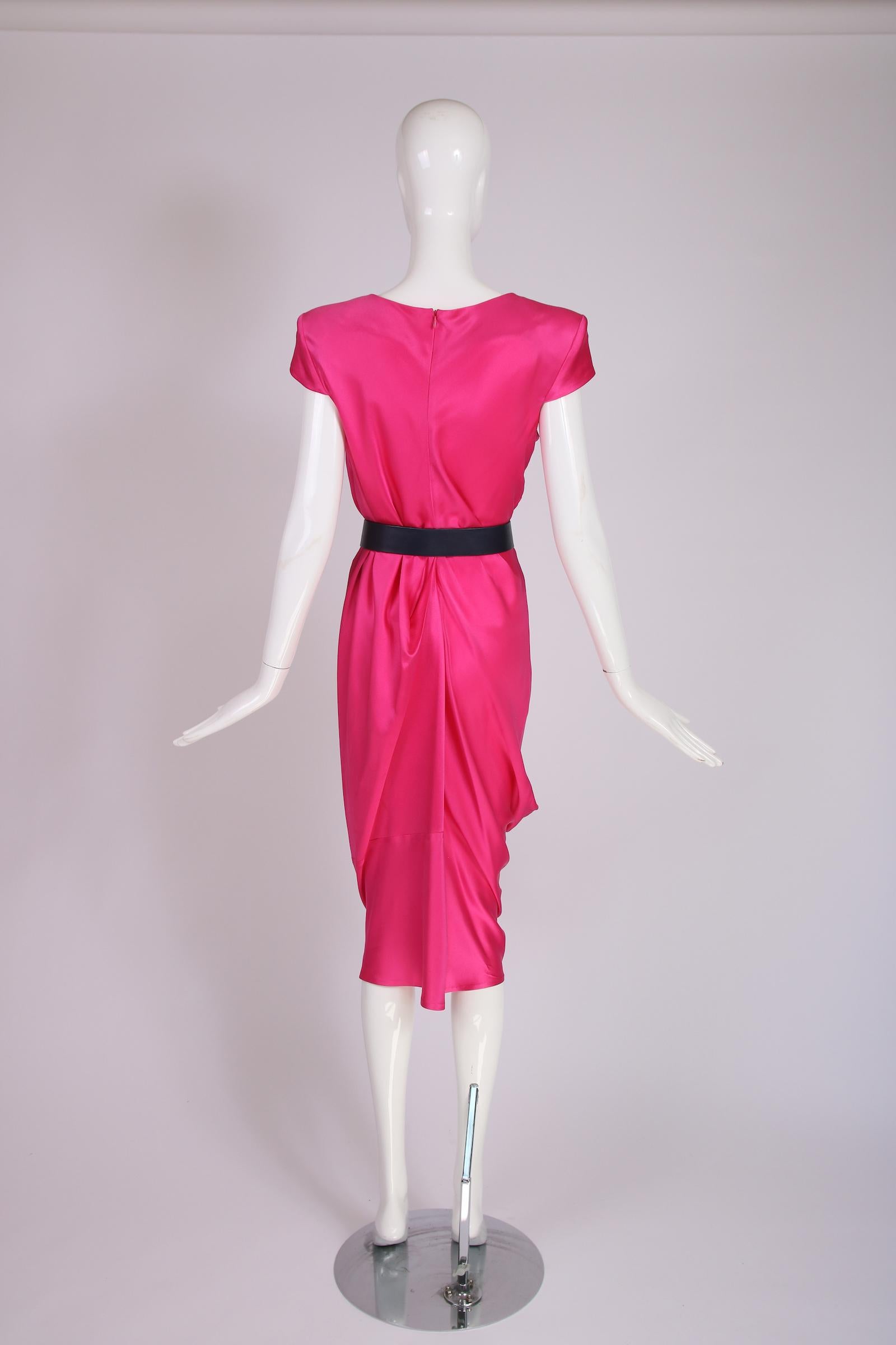 alexander mcqueen pink dress