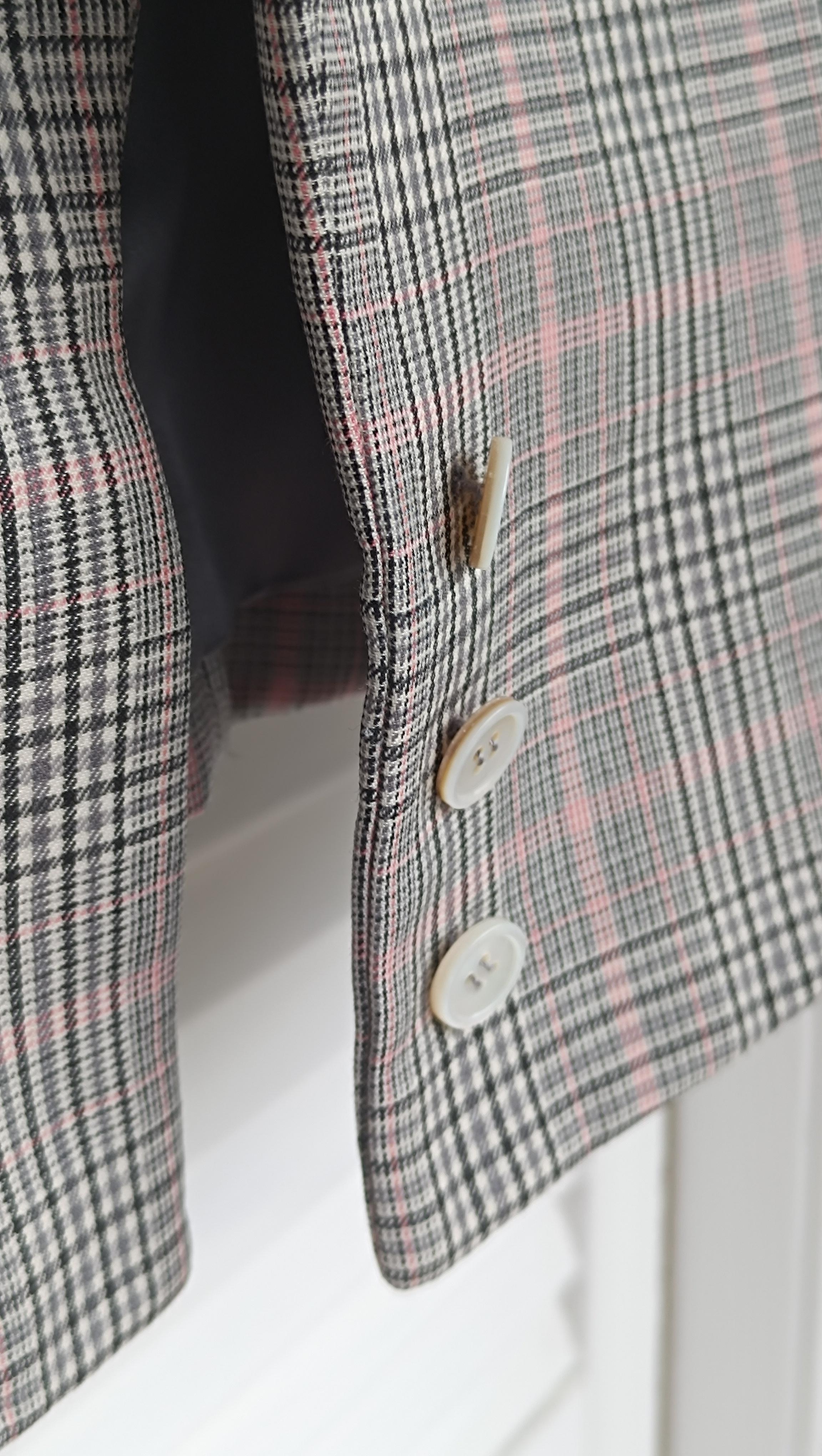 2007 Alexander McQueen Prinz von Wales 2007 graue Wollweste Grau im Angebot 27