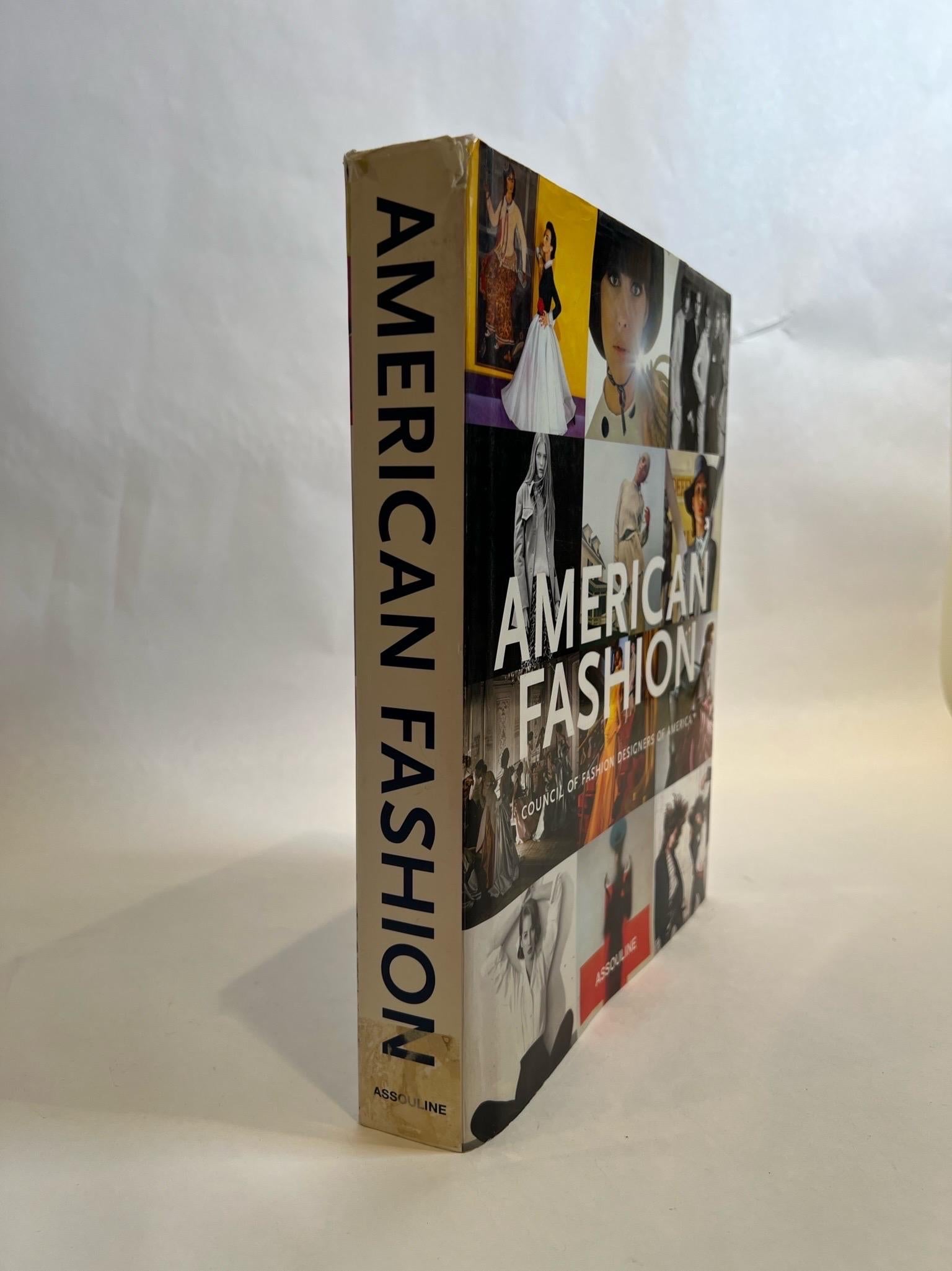 2007 American Fashion Hardcover Coffee Table Book Assouline (Braun) im Angebot