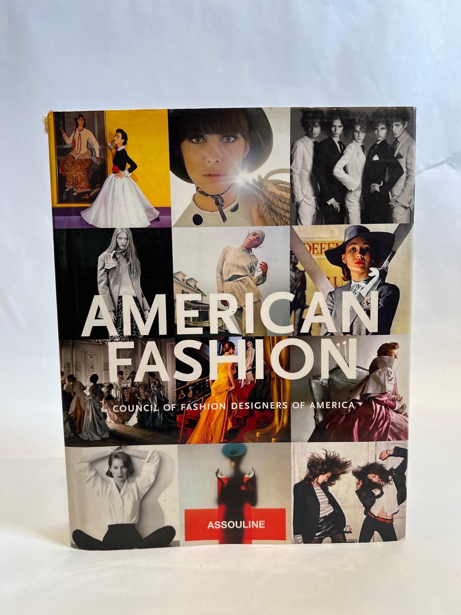 2007 American Fashion Hardcover Coffee Table Book Assouline For Sale 4