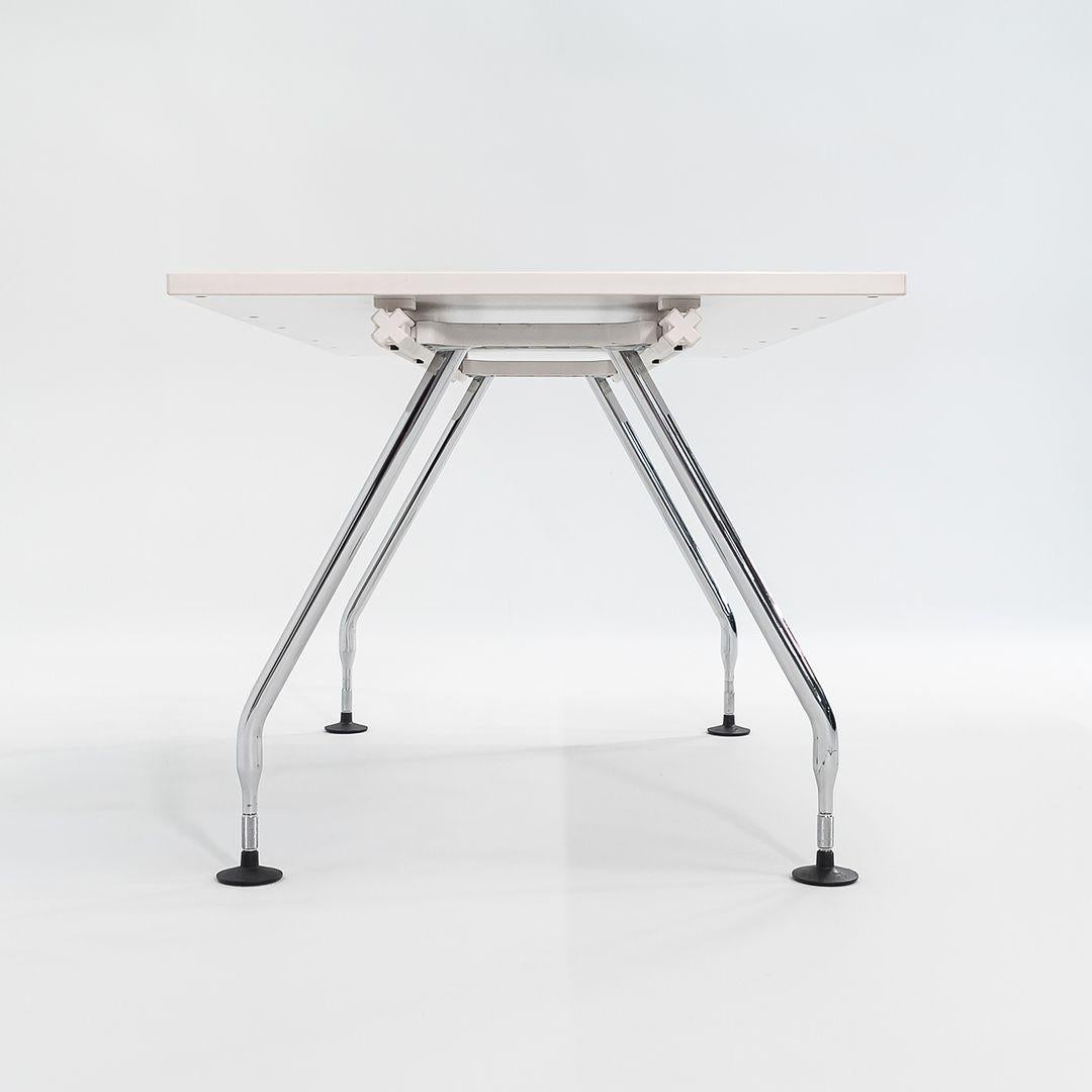 2007 Antonio Citterio for Vitra Ad Hoc Desk w/ White Laminate Top, 7x Available For Sale 3