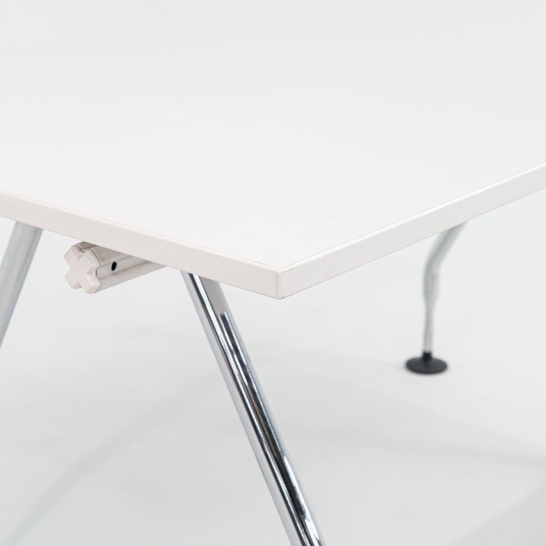 Modern 2007 Antonio Citterio for Vitra Ad Hoc Desk w/ White Laminate Top, 7x Available For Sale