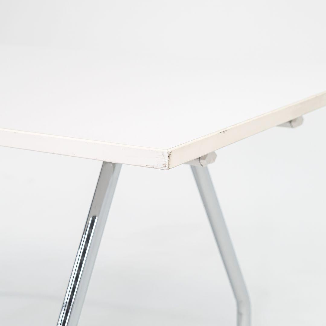 Swiss 2007 Antonio Citterio for Vitra Ad Hoc Desk w/ White Laminate Top, 7x Available For Sale
