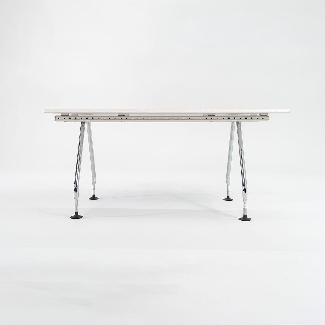 Contemporary 2007 Antonio Citterio for Vitra Ad Hoc Desk w/ White Laminate Top, 7x Available For Sale