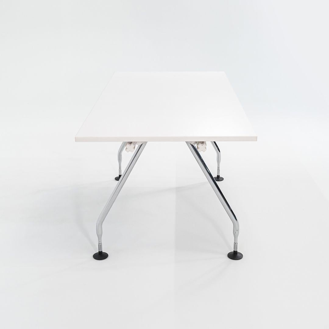 2007 Antonio Citterio for Vitra Ad Hoc Desk w/ White Laminate Top, 7x Available For Sale 2