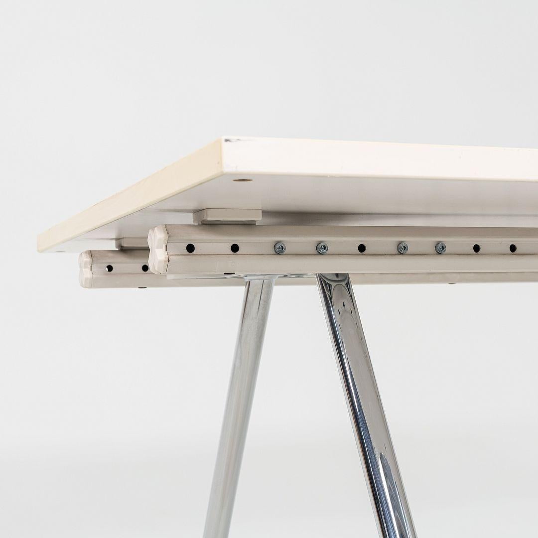 2007 Antonio Citterio für Vitra Ad Hoc Schreibtisch mit weißen Laminatplatten 70x32 im Angebot 5