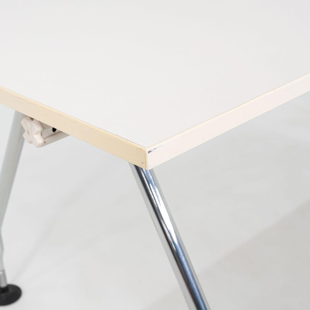 2007 Antonio Citterio für Vitra Ad Hoc Schreibtisch mit weißen Laminatplatten 70x32 (Deutsch) im Angebot