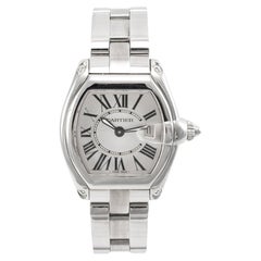 2007 Cartier Roadster Small 31MM 2675 w62016v3 Quartz Stainless Steel Watch