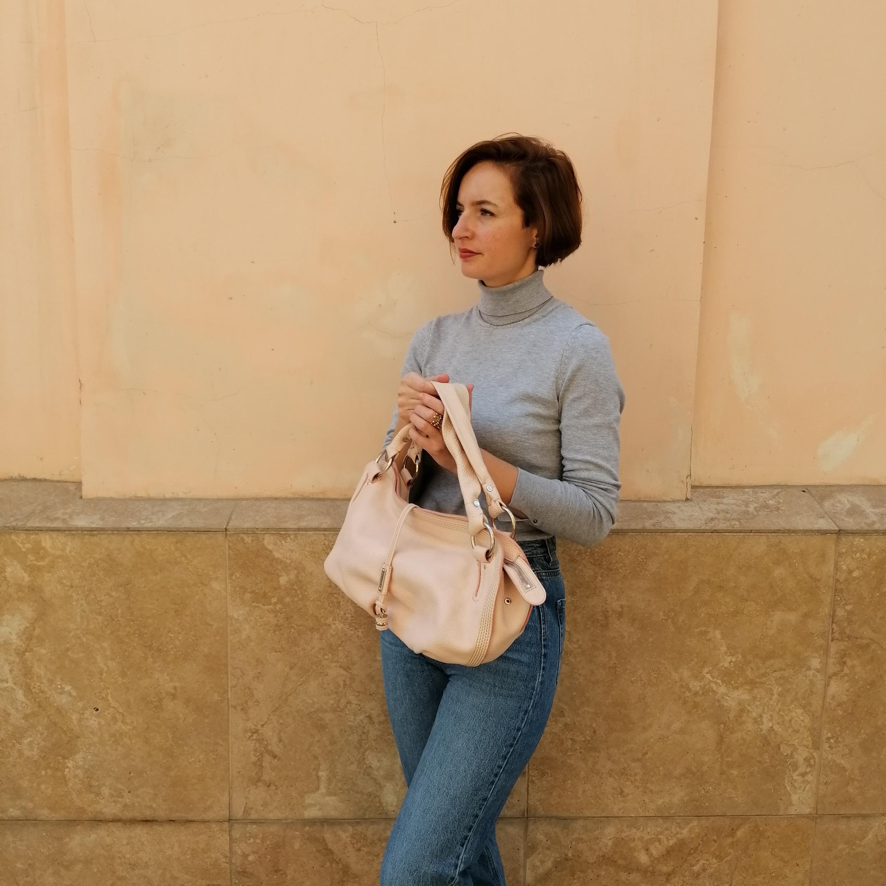 Brown 2007 Celine Bittersweet Hobo Bag Shoulder bag For Sale