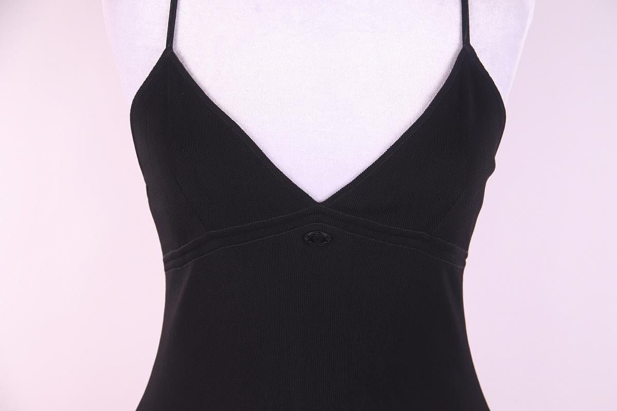 2007 Chanel 07C Robe noire en vente 4