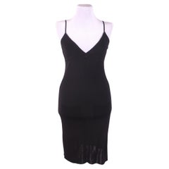 2007 Chanel 07C Black dress