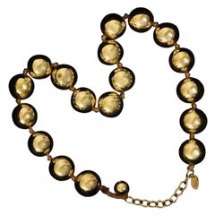 2007 Chanel Golden Ball Necklace