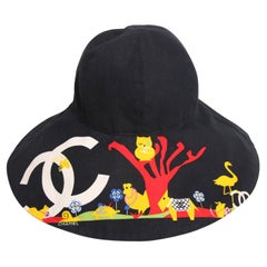 2007 Chanel Wide-Brimmed Animal Themed Hat