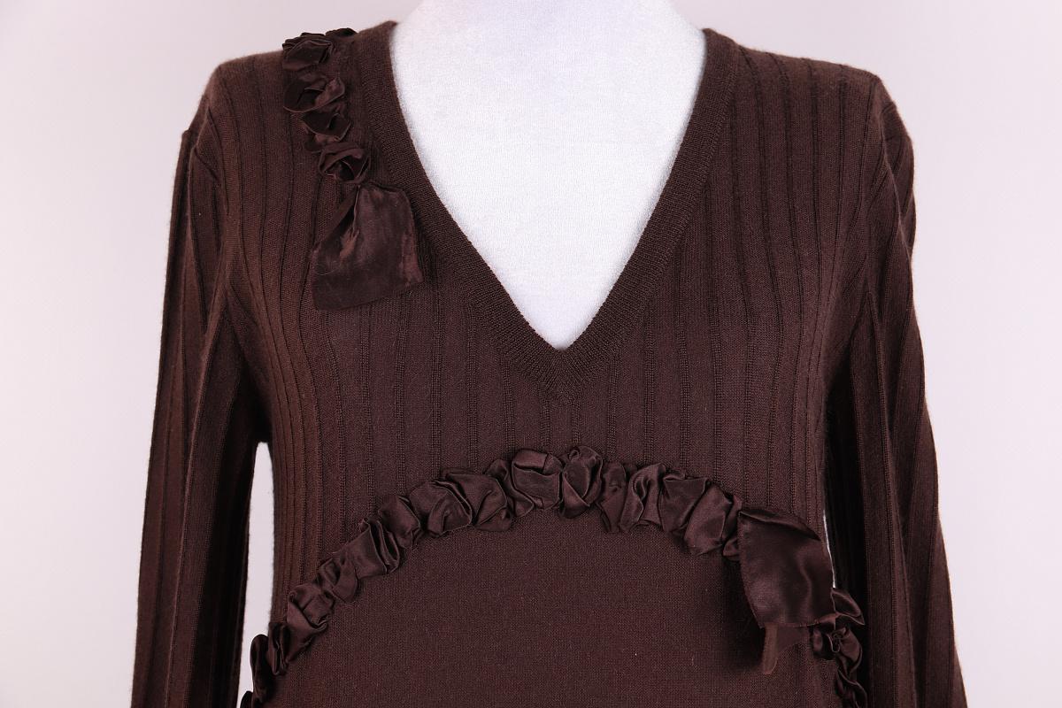 2007 Christian Dior  by Galliano Kaschmir-Pullover im Zustand „Gut“ im Angebot in Алматинский Поч�тамт, KZ