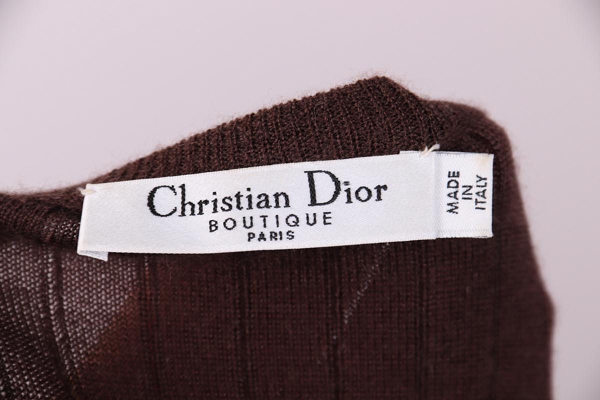 2007 Christian Dior  by Galliano Kaschmir-Pullover im Angebot 4