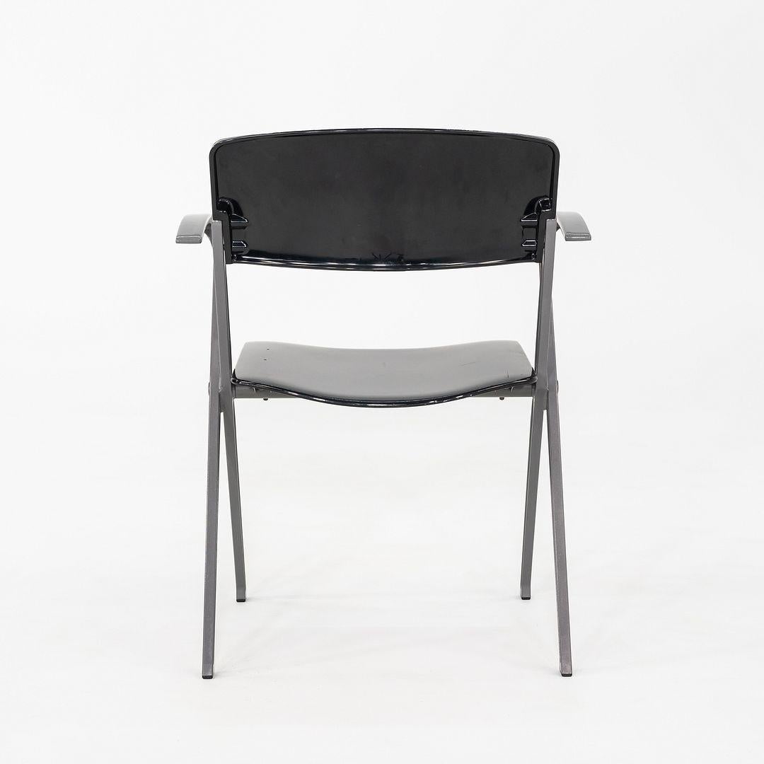 2007 Emilio Ambasz para Knoll Visor Sillón Apilable de Comedor en Negro Siglo XXI y contemporáneo en venta