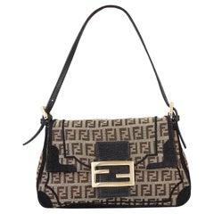 2007 Borsa Fendi Mini Mamma FF Motif Baguette