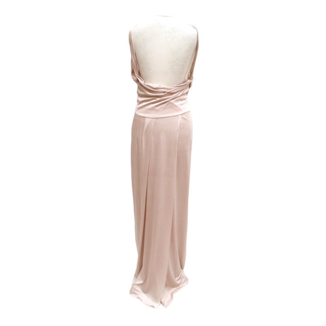 nude embellished gown