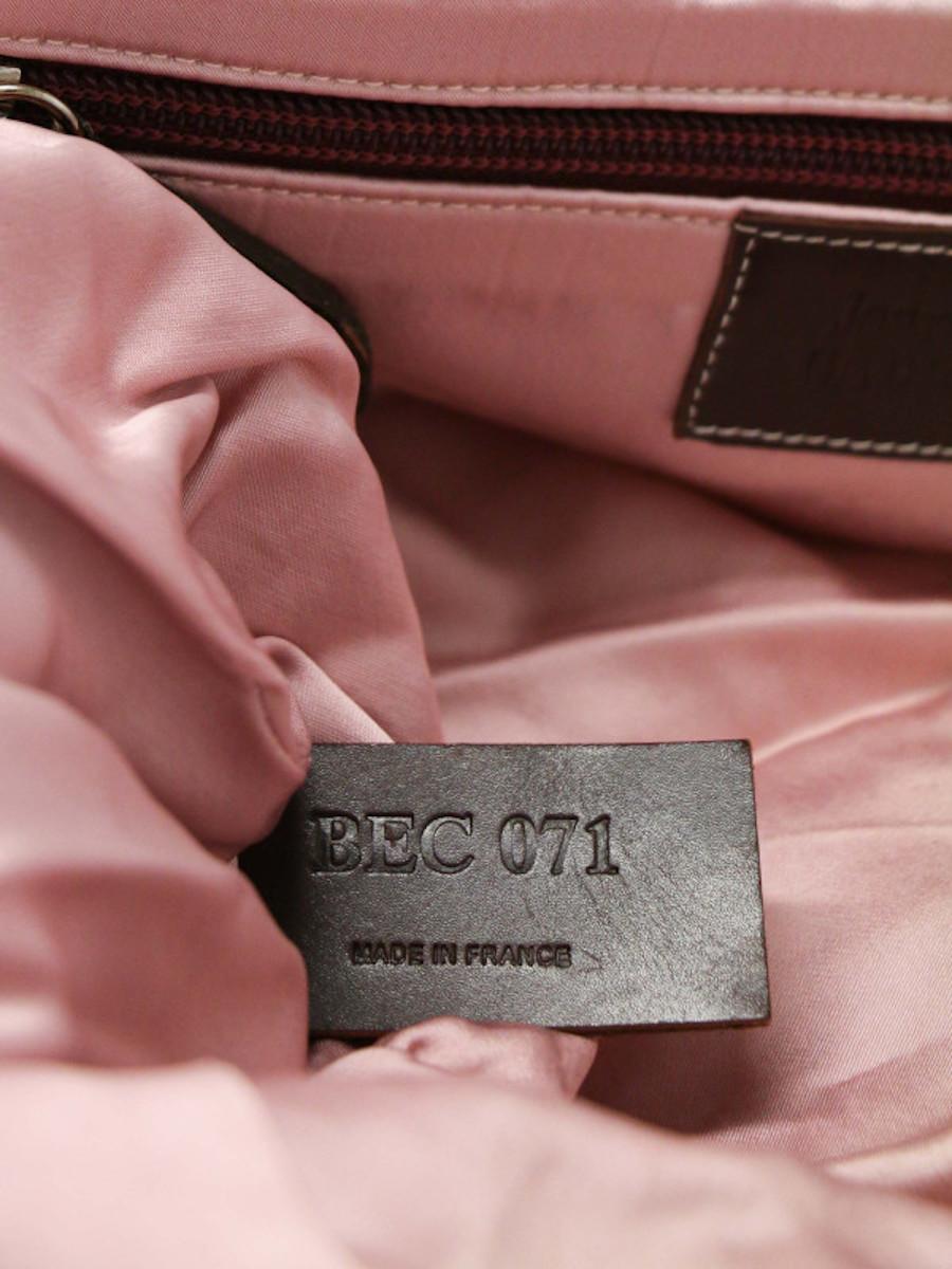 Nero 2007 JPG Jean Paul Gaultier Borsa in seta e raso ricamato in vendita