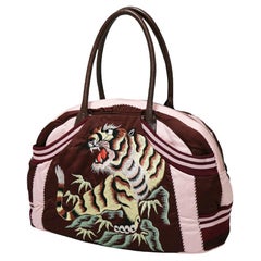 2007 JPG Jean Paul Gaultier Sac en satin et soie brodés