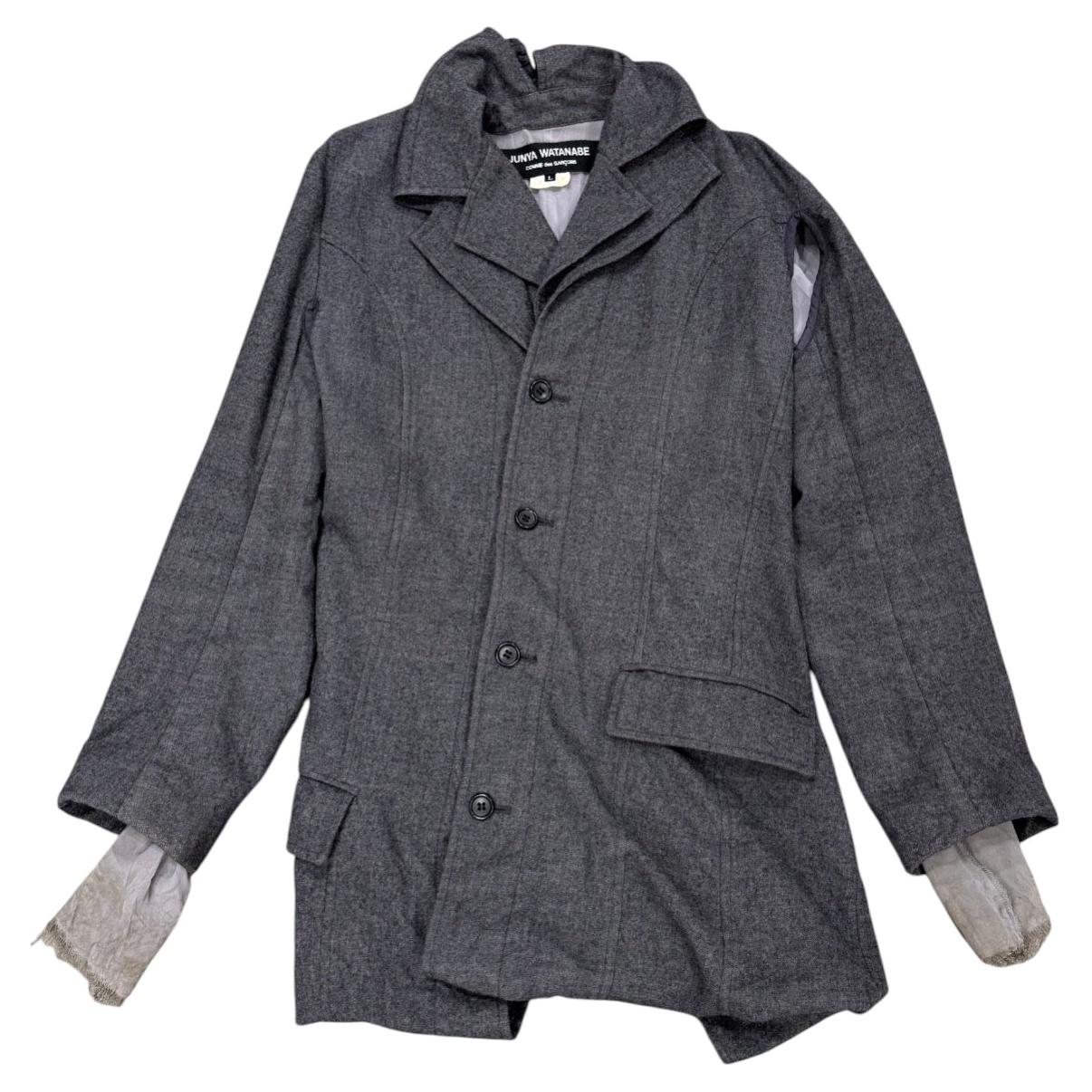 2007 Junya Watanabe deconstructed wool blazer